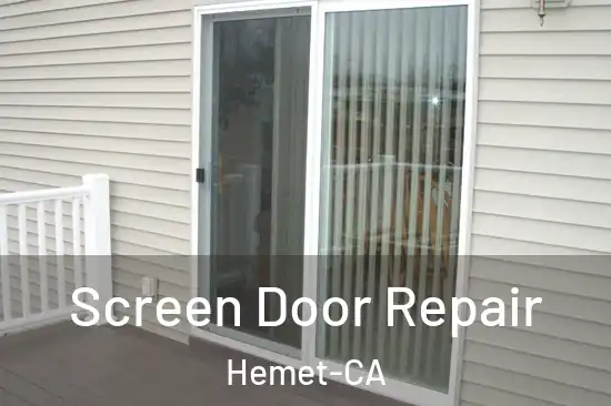 Screen Door Repair Hemet-CA